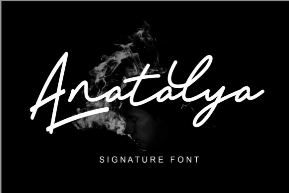 Anatalya: A Handwritten Font for Elegant Editorial Design