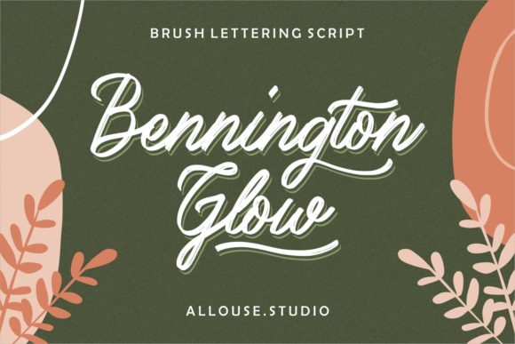 Bennington Glow Font Review: A Retro-Inspired Script for Creative Branding