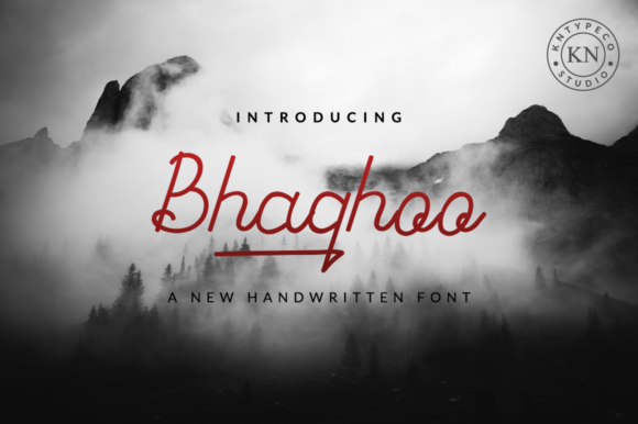 Bhaqhoo Font Review: A Script Handwritten Typeface for Timeless Branding