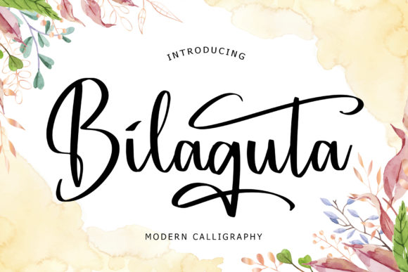 Bilaguta: The Handwritten Font That Elevates Your Campaign Design