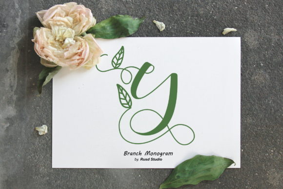 Branch Monogram Font for a Professional and Memorable Brand Identity