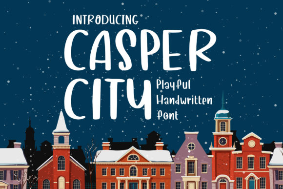 Casper City Font: A Playful Script for Creative Branding