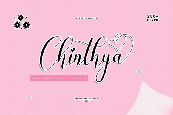 Chinthya: A Handwritten Font for Romantic Typography