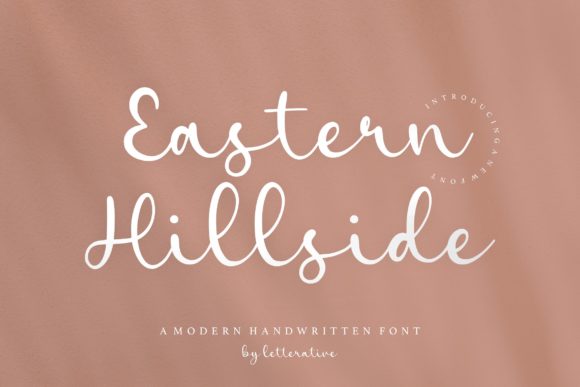 Eastern Hillside Font for Web Design and Branding