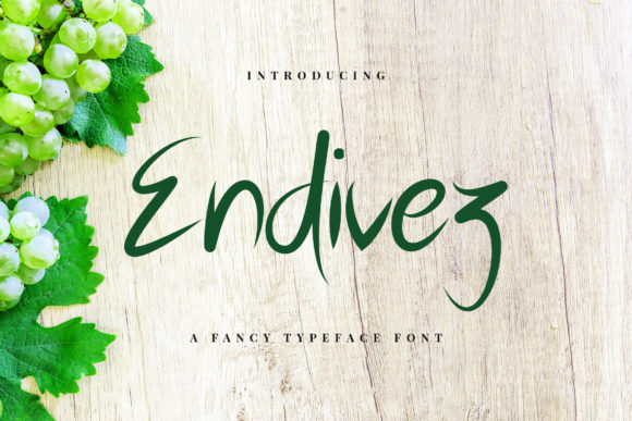 Endivez — A Modern Handwritten Font for Creative Projects