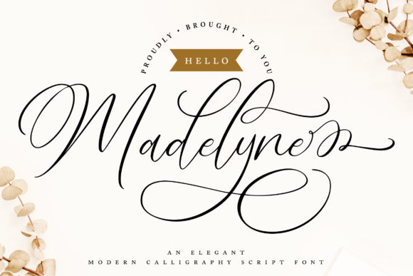 Hello Madelyne: A Beautiful Script Handwritten Font for Designers