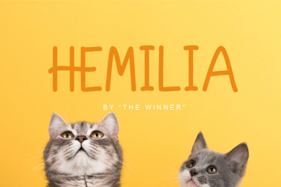 Hemilia Font for Branding and Creative Projects