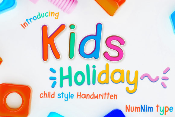 Kids Holiday Font: A Playful Script for Your Creative Brand