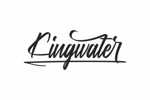 Kingwater Font for Editorial Design and Creative Projects