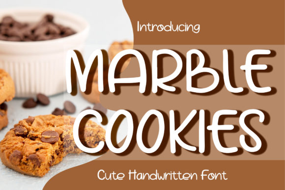 Marble Cookies Font for Seasonal Campaigns