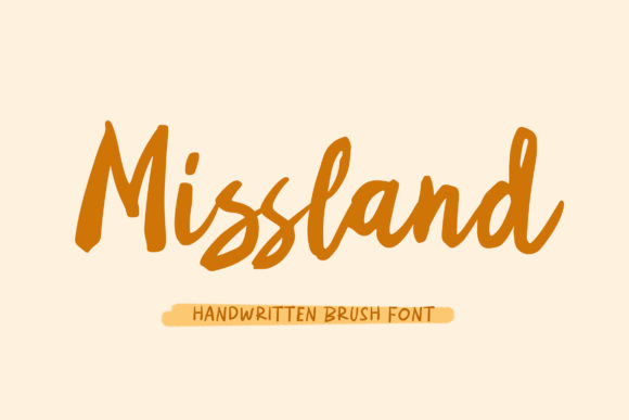 Missland Font: A Handwritten Script for Creative Makers