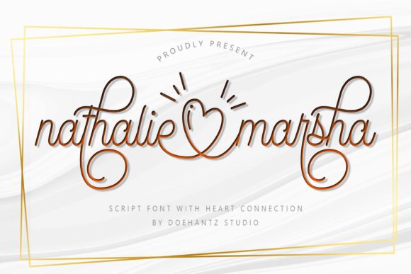 Nathalie Marsha Font – A Timeless Script for Craft Creators