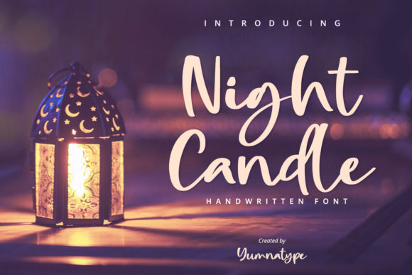 Night Candle: A Handwritten Font for Timeless Typography