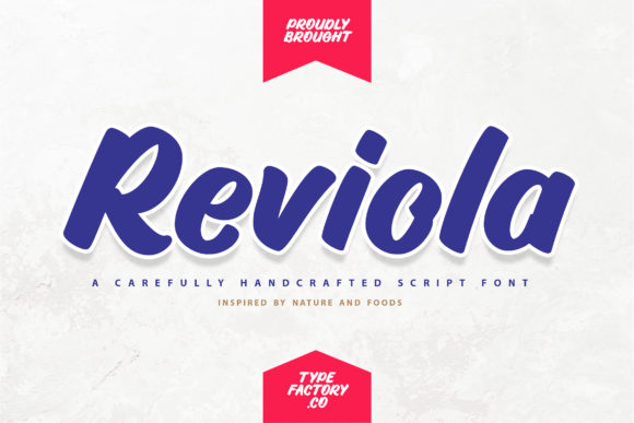 Reviola Font for Eye-Catching Campaigns and Branding