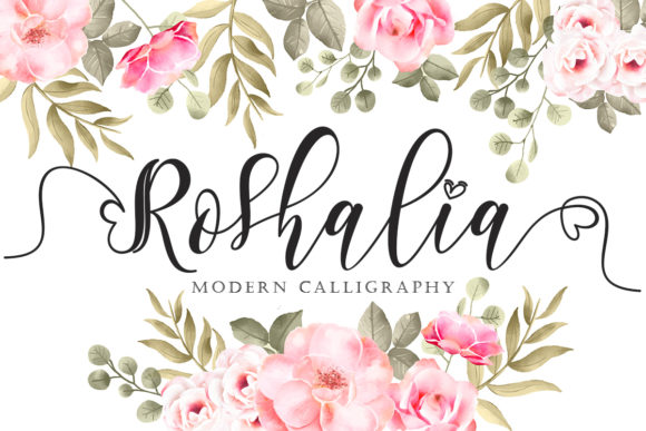 Roshalia Font: A Sweet Script for Branding and Creative Projects