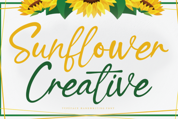 Sunflower Creative Font: A Designer’s Delight for Handwritten Typography
