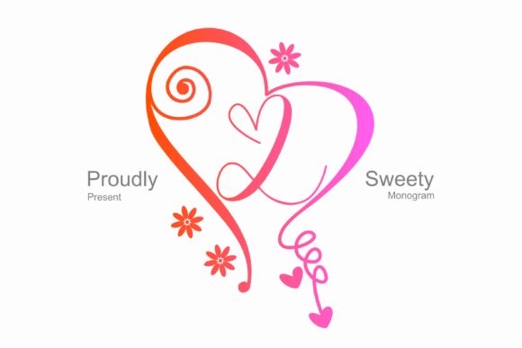 Sweety Monogram Font for Editorial Design and Creative Projects